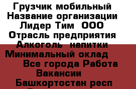 Грузчик мобильный › Название организации ­ Лидер Тим, ООО › Отрасль предприятия ­ Алкоголь, напитки › Минимальный оклад ­ 5 000 - Все города Работа » Вакансии   . Башкортостан респ.,Баймакский р-н